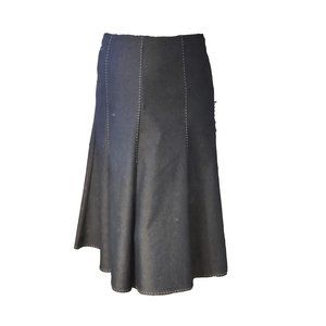 Midi Denim Skirt